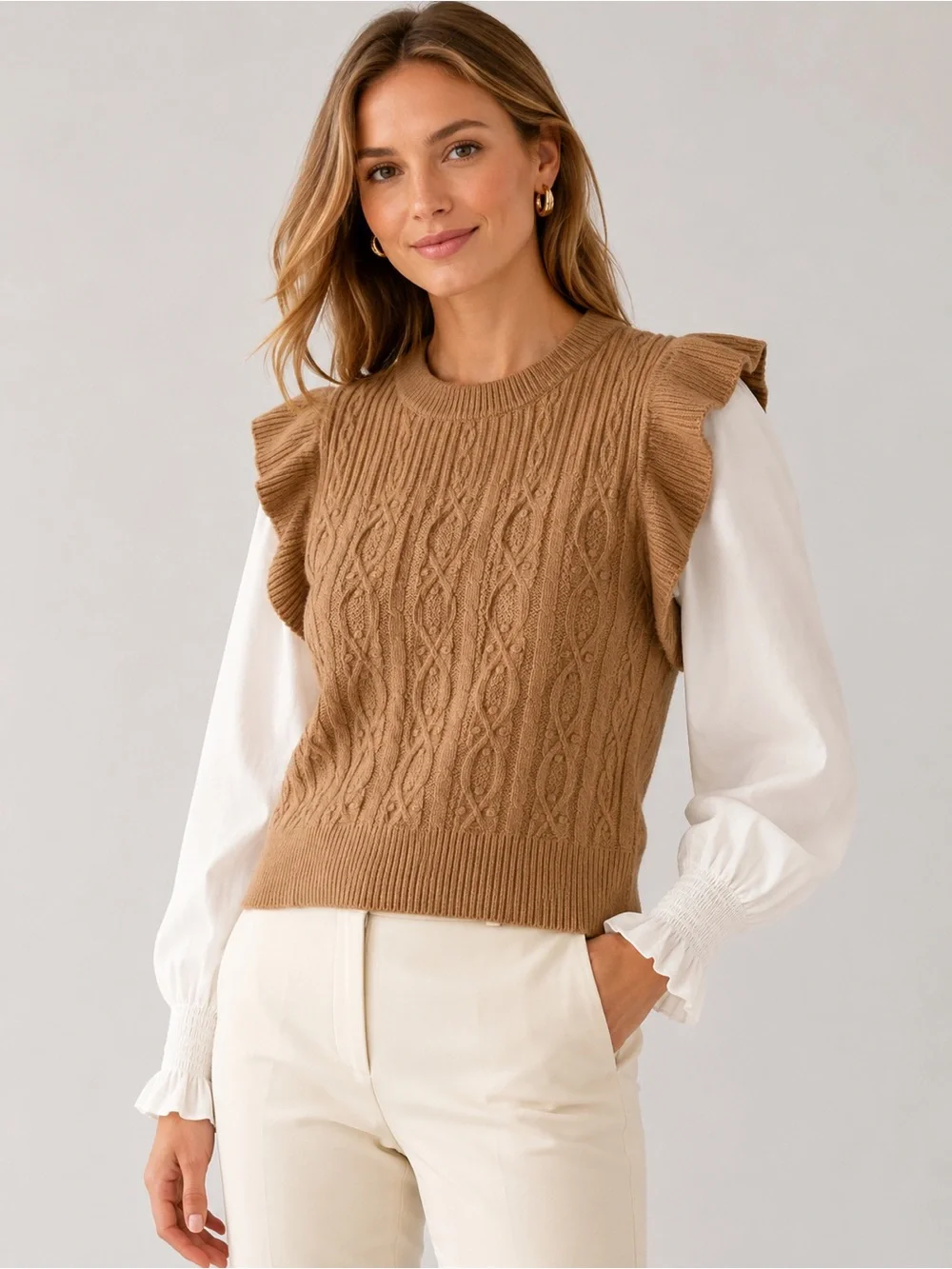 🎉5 for $45🎉 Entro sweater vest top size L
